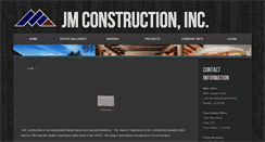Desktop Screenshot of jmconstruction.com
